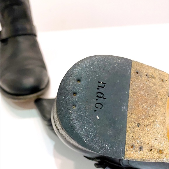 N.D.C Black Moto Boots - 36.5 - Picture 9 of 9